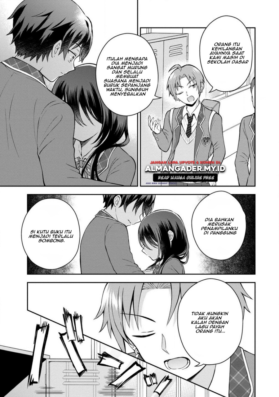 Tonari no Seki no Inkya Joshi ga Oshi Utaite Datta – Ore no Kyoku wo Uttatekure! Chapter 3.2 Gambar 9