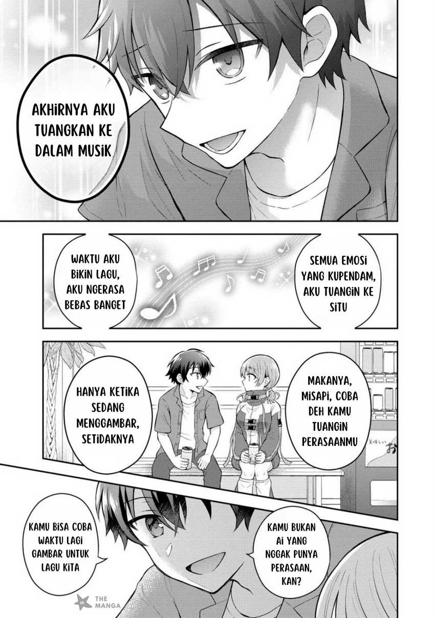 Tonari no Seki no Inkya Joshi ga Oshi Utaite Datta – Ore no Kyoku wo Uttatekure! Chapter 9.1 Gambar 12