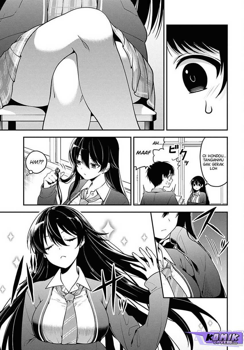 Tonari no Seki no Yankee Shimizu-san ga Kami o Kuroku Sometekita Chapter 1 Gambar 18