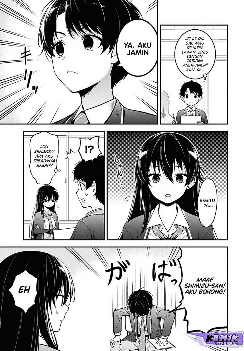 Tonari no Seki no Yankee Shimizu-san ga Kami o Kuroku Sometekita Chapter 1 Gambar 22