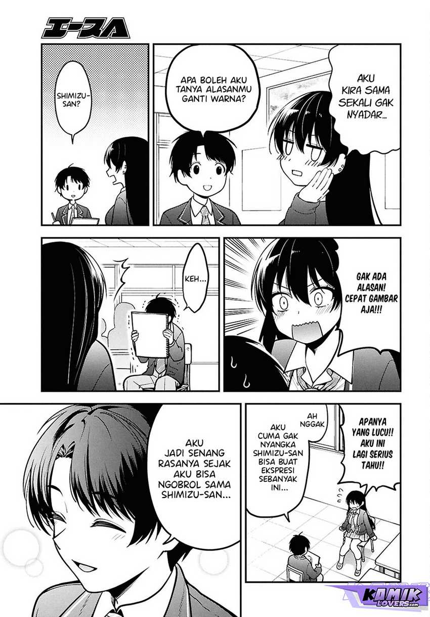 Tonari no Seki no Yankee Shimizu-san ga Kami o Kuroku Sometekita Chapter 1 Gambar 28