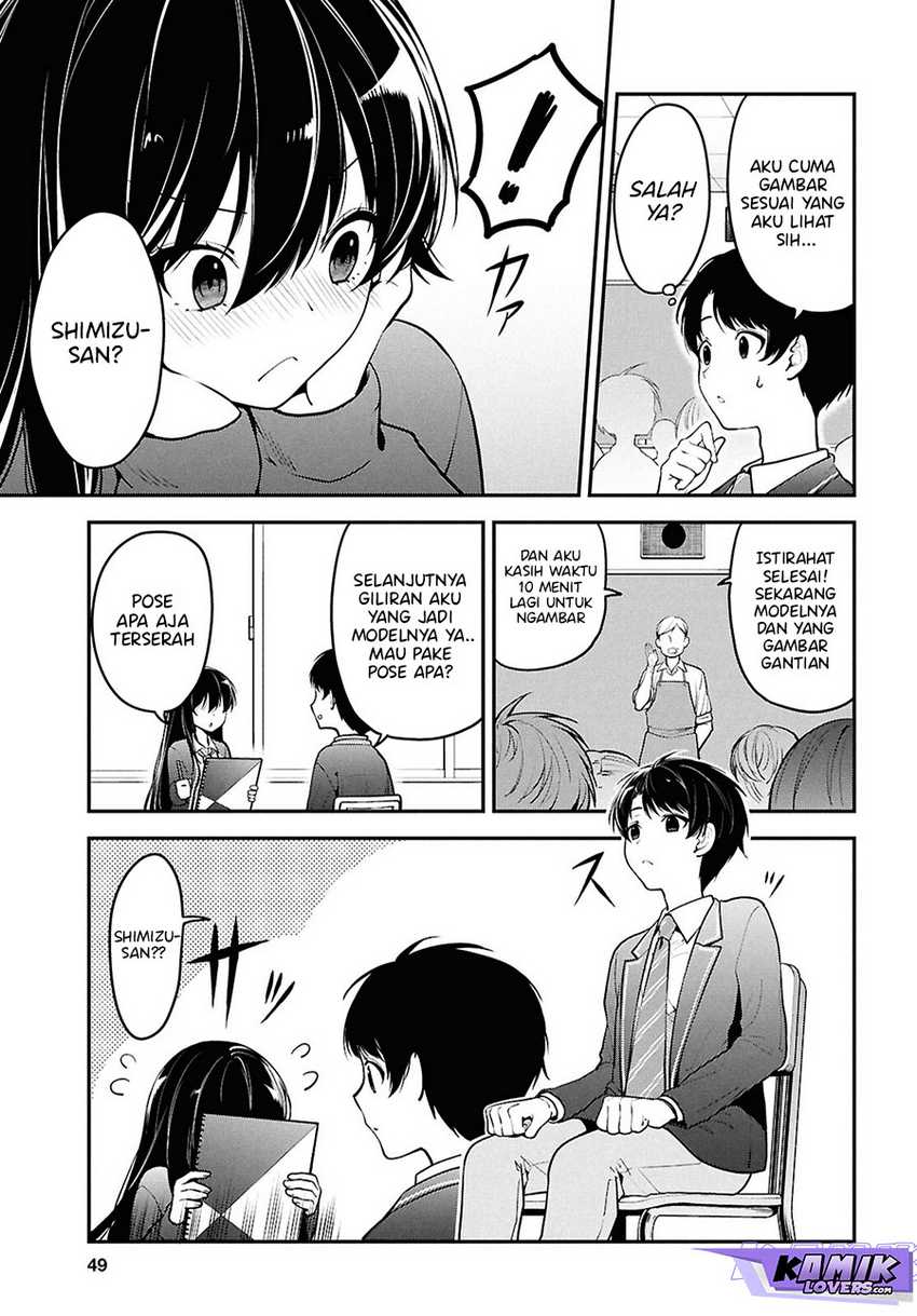 Tonari no Seki no Yankee Shimizu-san ga Kami o Kuroku Sometekita Chapter 1 Gambar 33