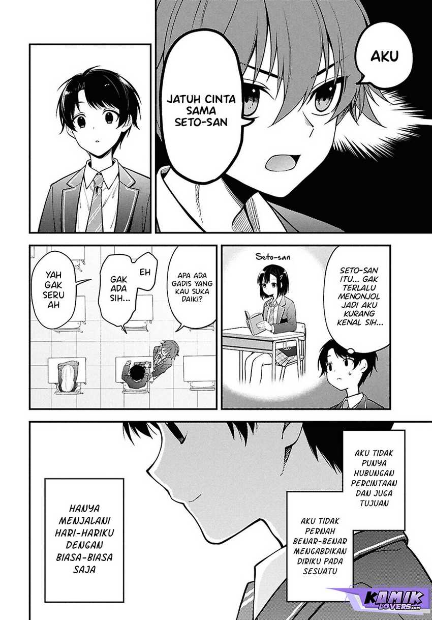 Tonari no Seki no Yankee Shimizu-san ga Kami o Kuroku Sometekita Chapter 1 Gambar 8