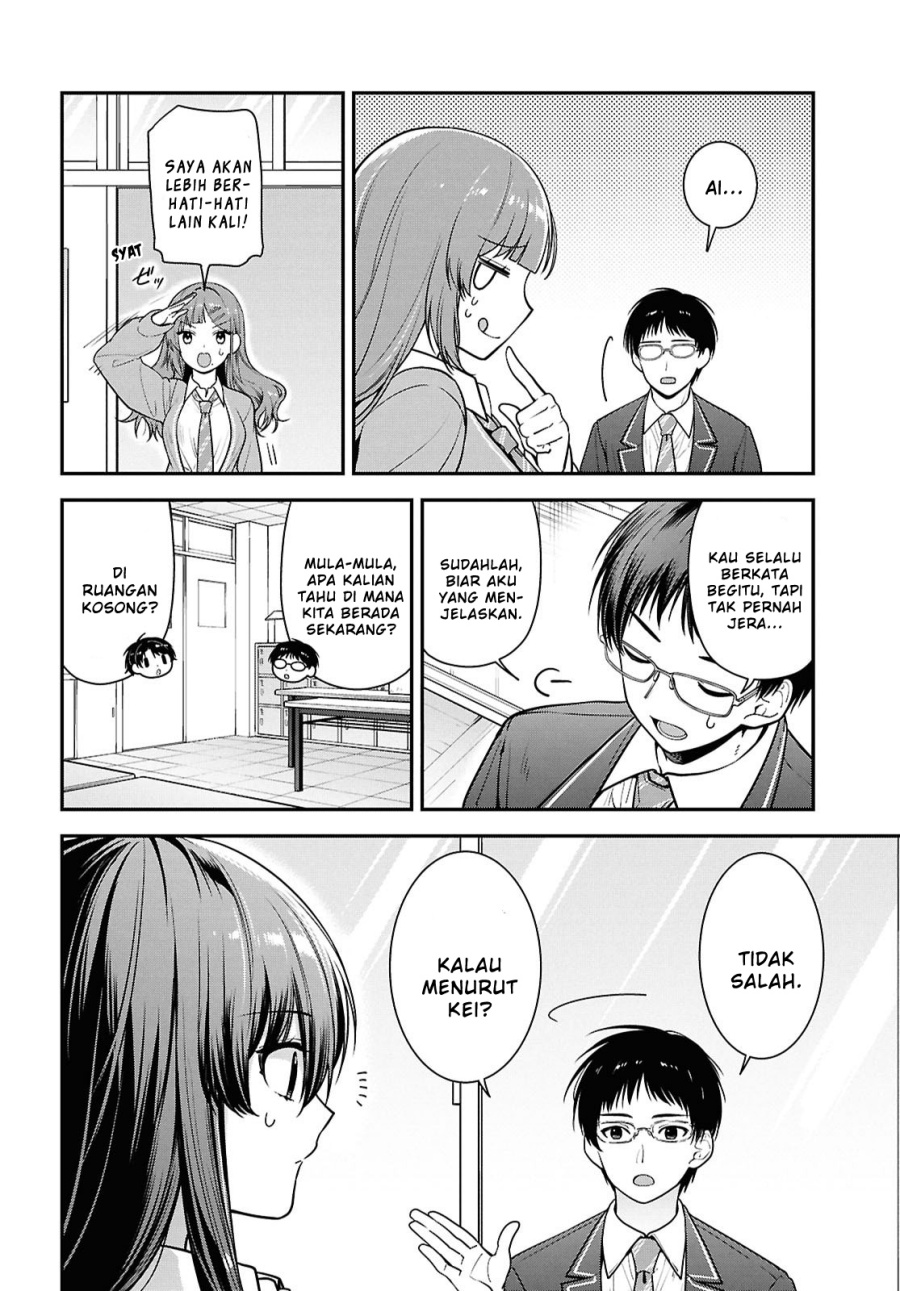 Tonari no Seki no Yankee Shimizu-san ga Kami o Kuroku Sometekita Chapter 10 Gambar 16