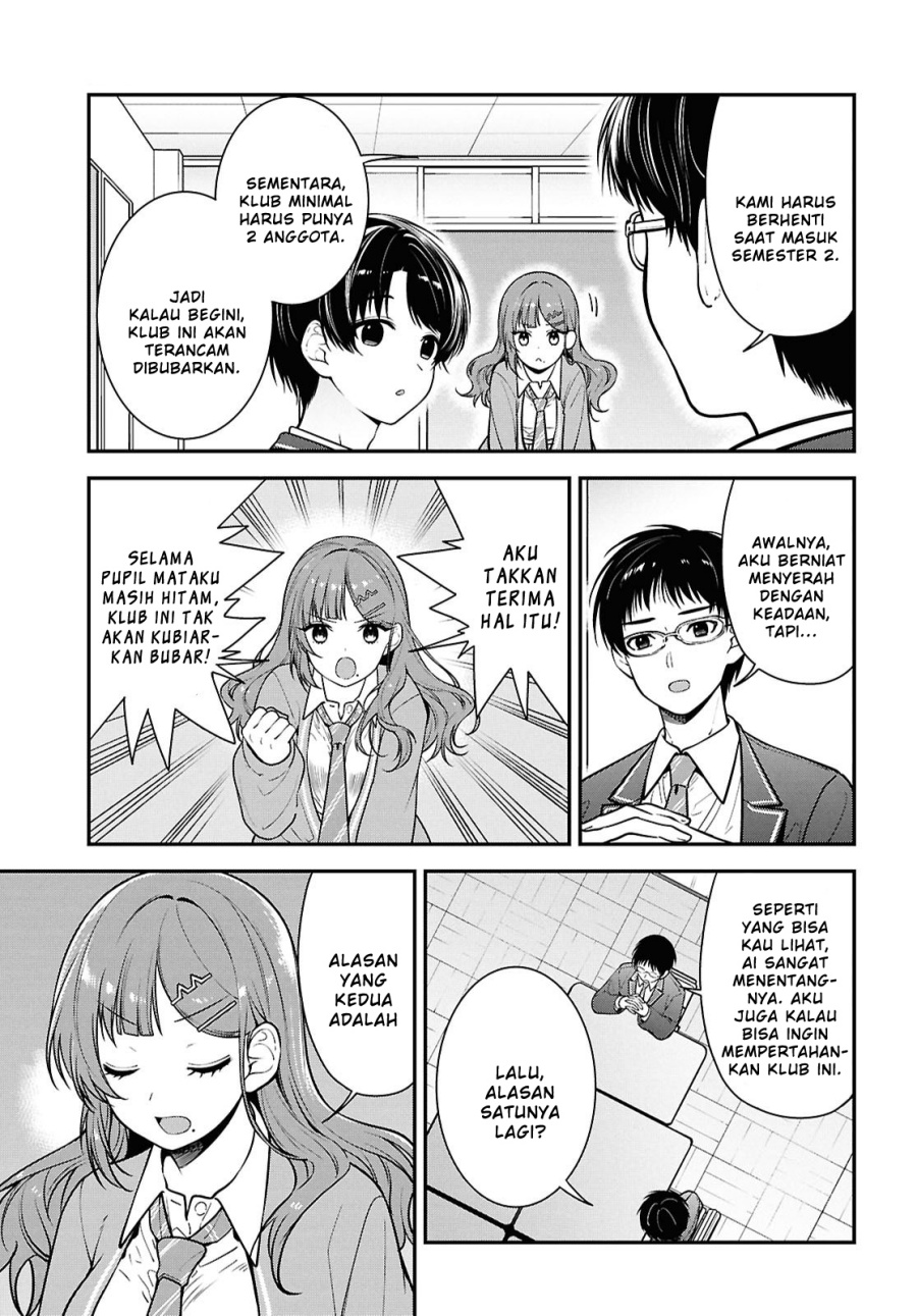 Tonari no Seki no Yankee Shimizu-san ga Kami o Kuroku Sometekita Chapter 10 Gambar 19