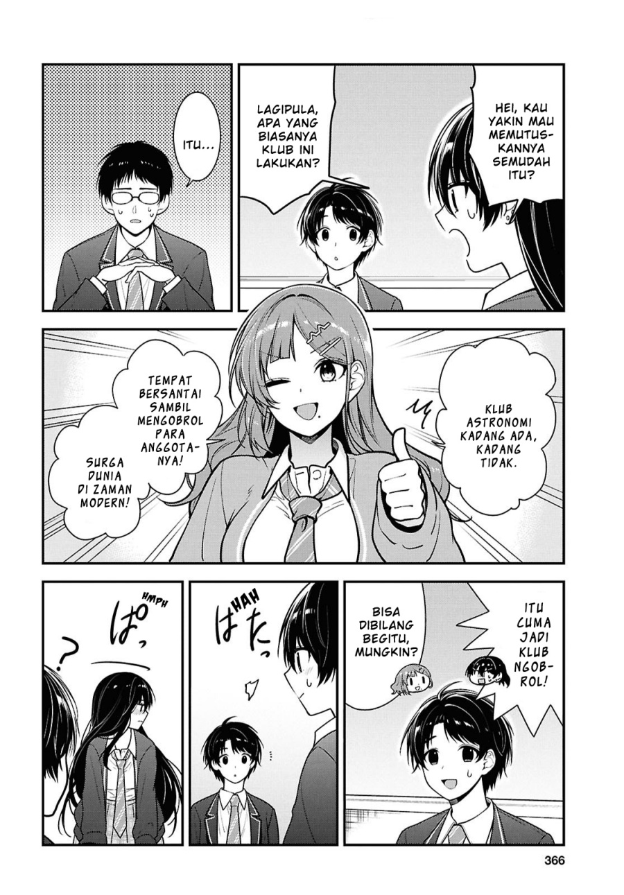 Tonari no Seki no Yankee Shimizu-san ga Kami o Kuroku Sometekita Chapter 10 Gambar 24