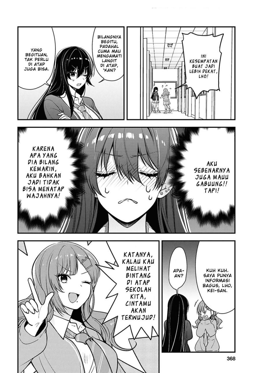 Tonari no Seki no Yankee Shimizu-san ga Kami o Kuroku Sometekita Chapter 10 Gambar 26