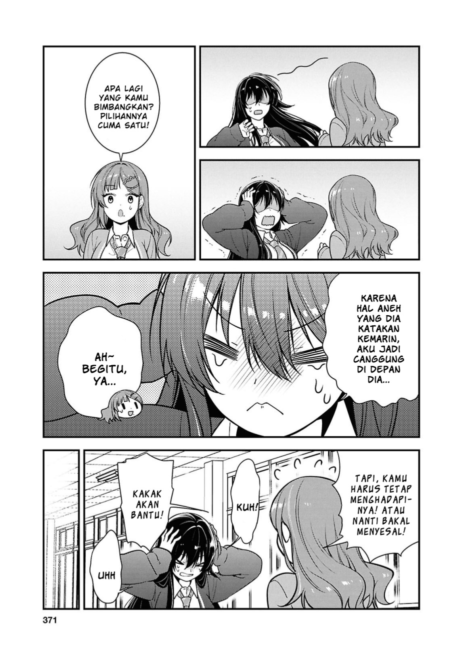 Tonari no Seki no Yankee Shimizu-san ga Kami o Kuroku Sometekita Chapter 10 Gambar 29