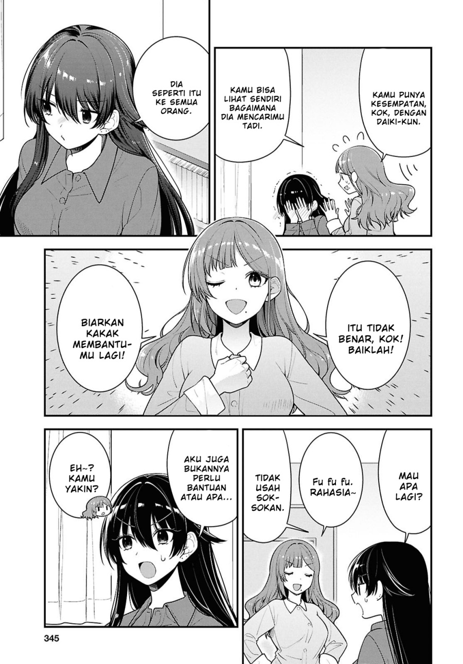 Tonari no Seki no Yankee Shimizu-san ga Kami o Kuroku Sometekita Chapter 10 Gambar 3