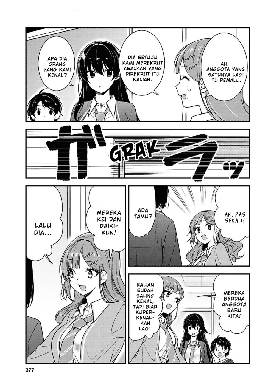 Tonari no Seki no Yankee Shimizu-san ga Kami o Kuroku Sometekita Chapter 10 Gambar 34