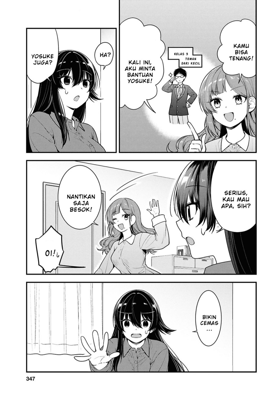 Tonari no Seki no Yankee Shimizu-san ga Kami o Kuroku Sometekita Chapter 10 Gambar 5