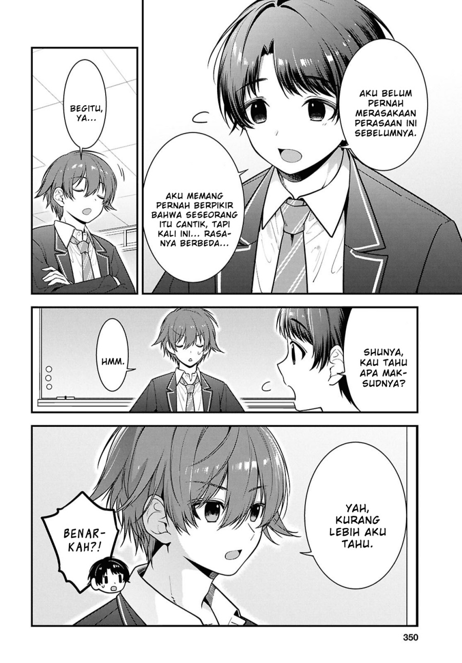 Tonari no Seki no Yankee Shimizu-san ga Kami o Kuroku Sometekita Chapter 10 Gambar 8