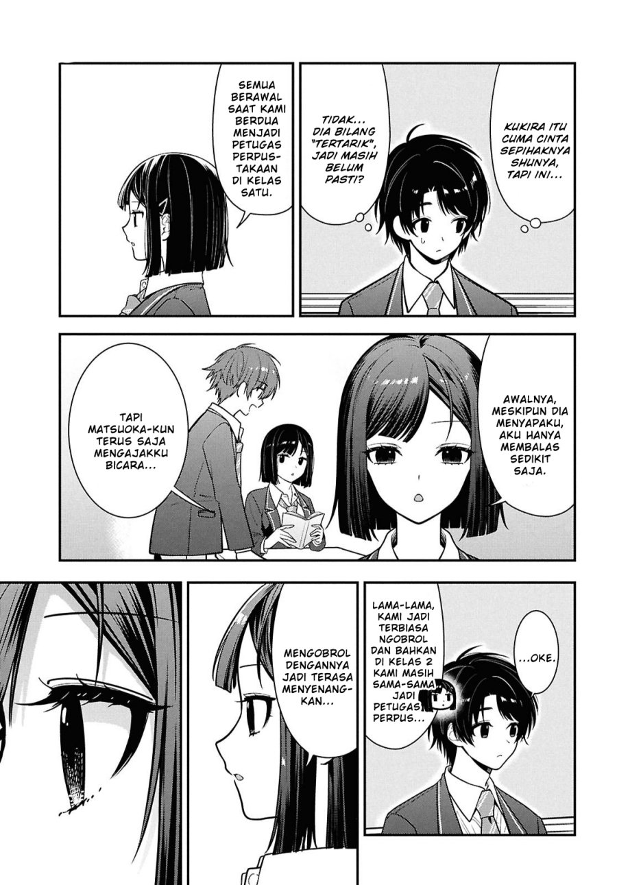 Tonari no Seki no Yankee Shimizu-san ga Kami o Kuroku Sometekita Chapter 11 Gambar 11