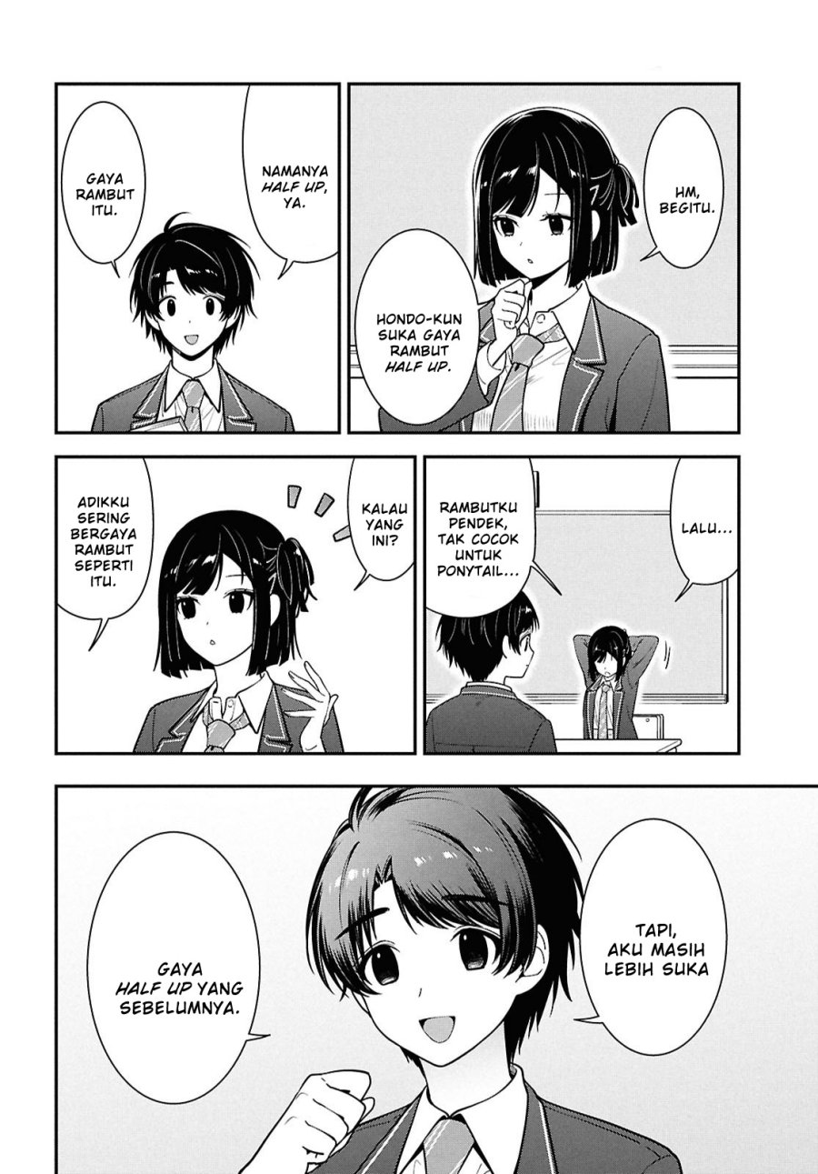 Tonari no Seki no Yankee Shimizu-san ga Kami o Kuroku Sometekita Chapter 11 Gambar 20