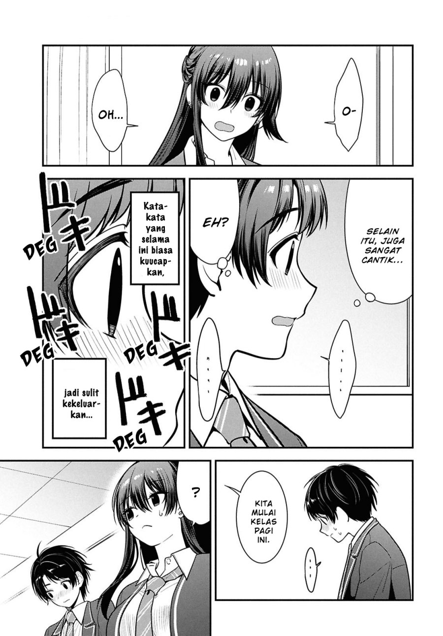 Tonari no Seki no Yankee Shimizu-san ga Kami o Kuroku Sometekita Chapter 11 Gambar 29