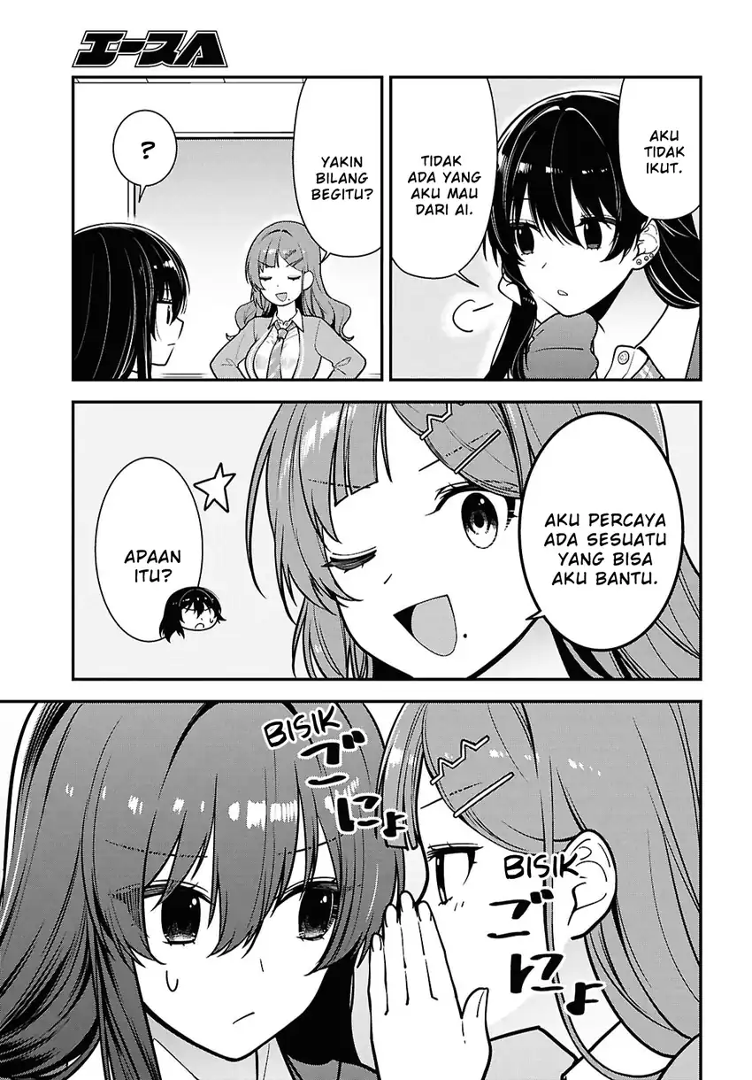 Tonari no Seki no Yankee Shimizu-san ga Kami o Kuroku Sometekita Chapter 12 Gambar 33