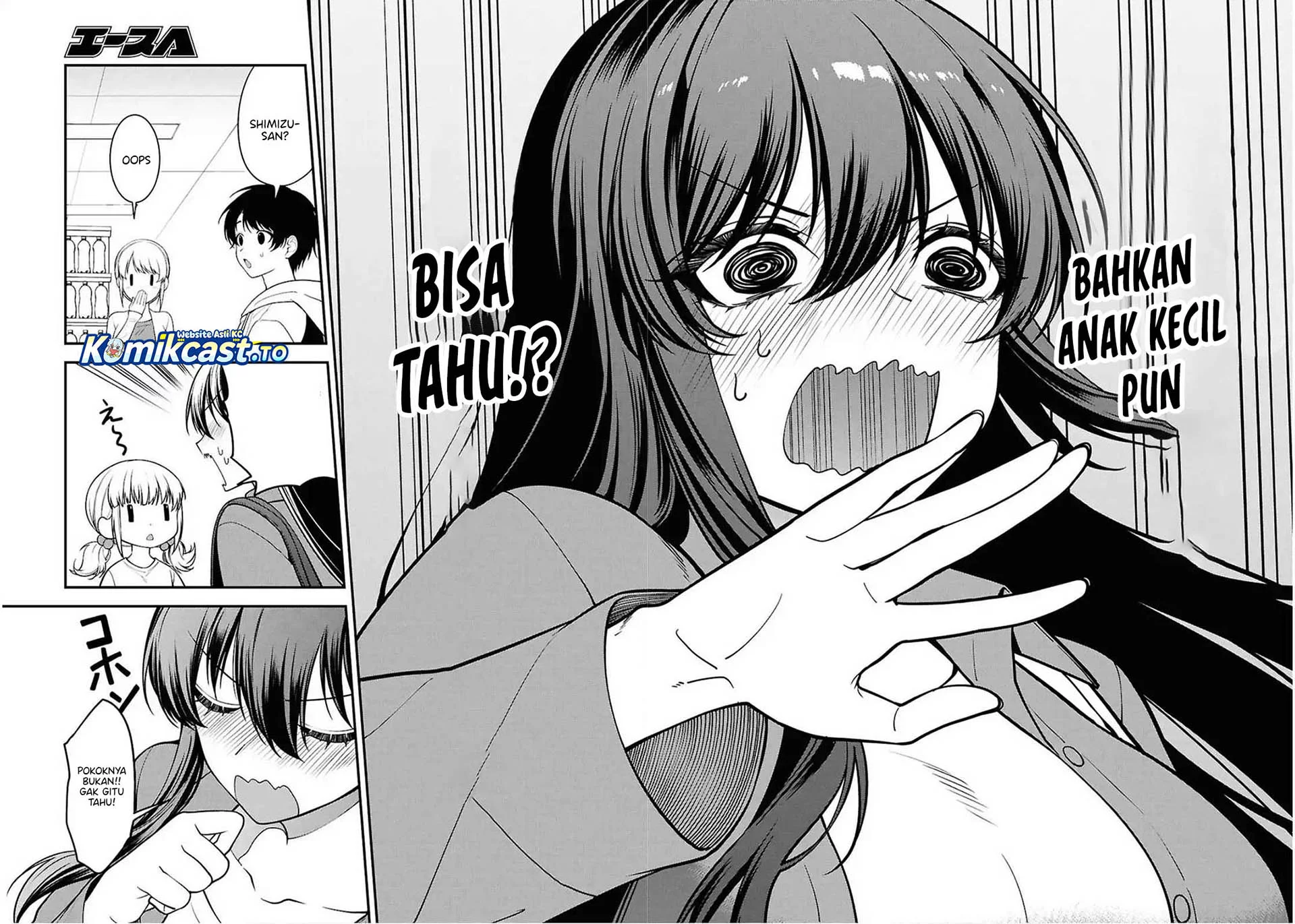 Tonari no Seki no Yankee Shimizu-san ga Kami o Kuroku Sometekita Chapter 13 Gambar 30