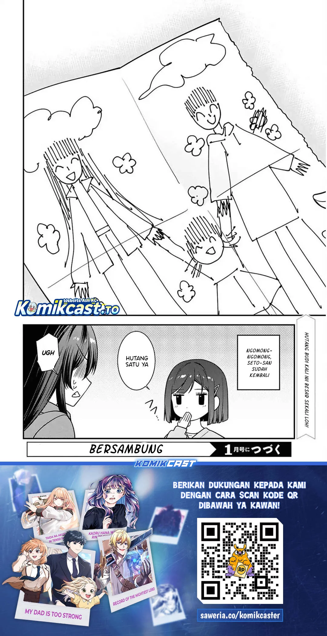 Tonari no Seki no Yankee Shimizu-san ga Kami o Kuroku Sometekita Chapter 13 Gambar 33