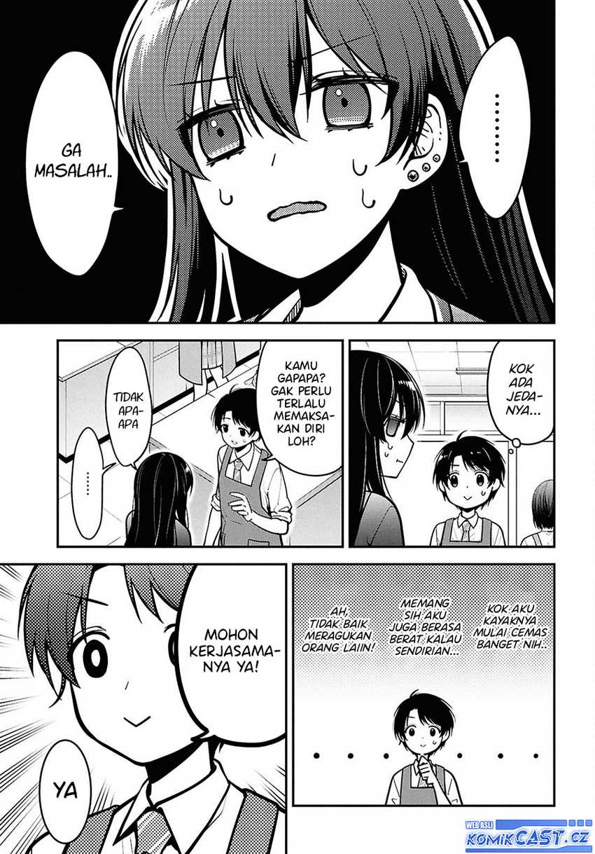 Tonari no Seki no Yankee Shimizu-san ga Kami o Kuroku Sometekita Chapter 2 Gambar 10