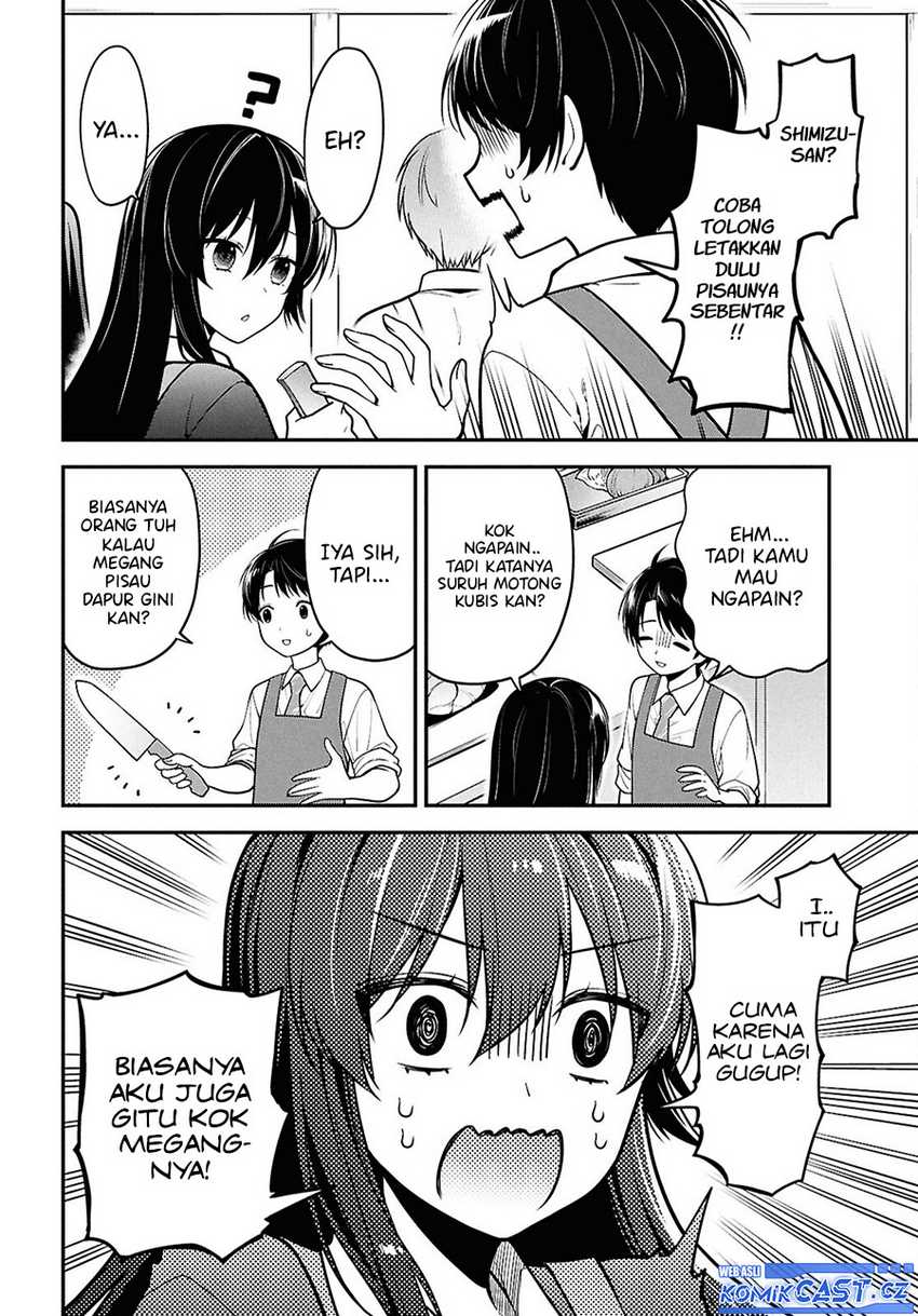 Tonari no Seki no Yankee Shimizu-san ga Kami o Kuroku Sometekita Chapter 2 Gambar 13