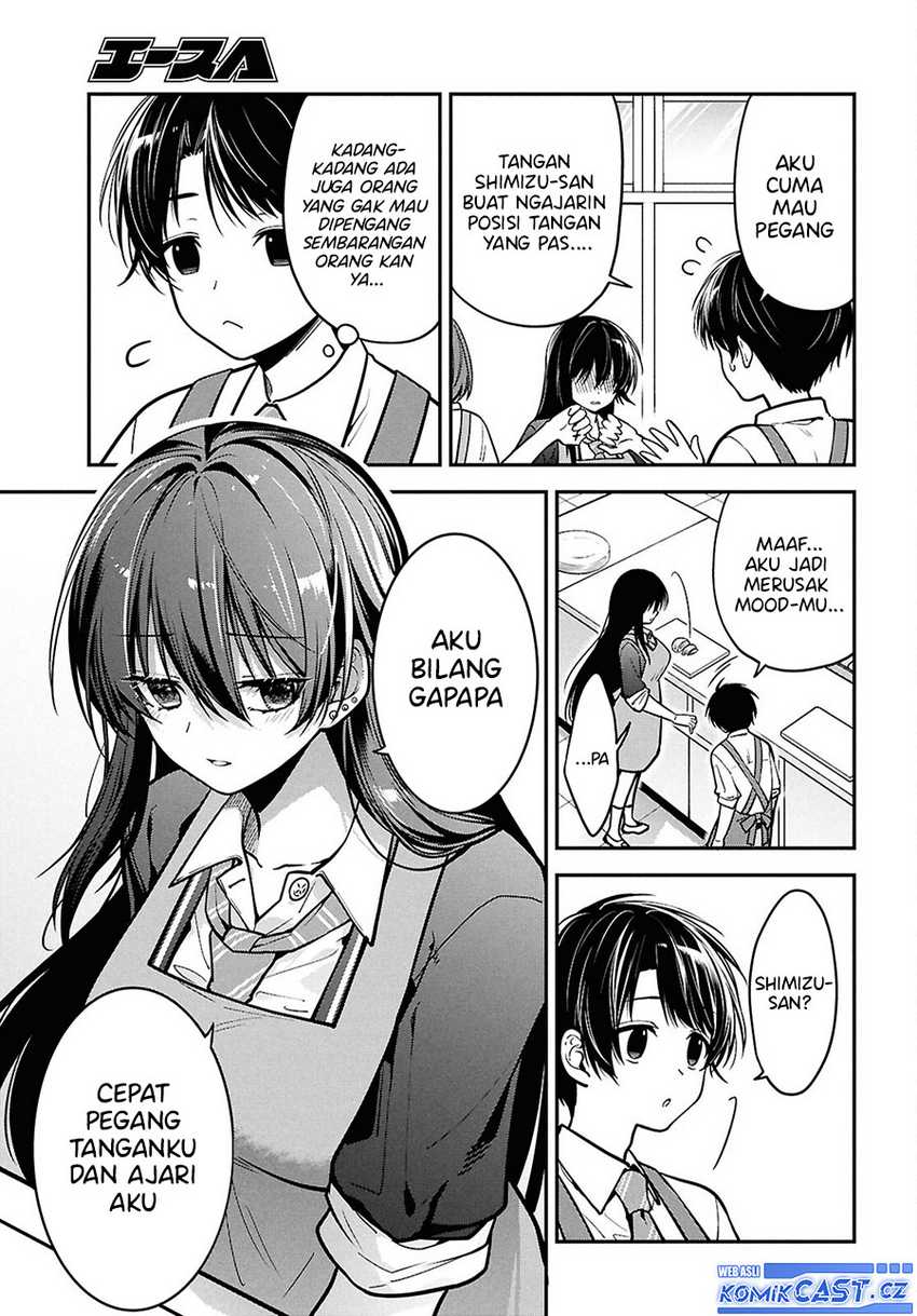 Tonari no Seki no Yankee Shimizu-san ga Kami o Kuroku Sometekita Chapter 2 Gambar 22