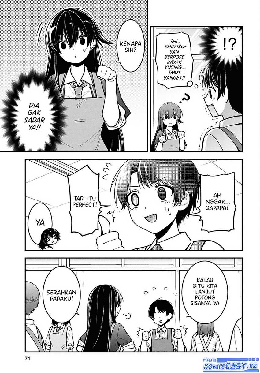 Tonari no Seki no Yankee Shimizu-san ga Kami o Kuroku Sometekita Chapter 2 Gambar 28