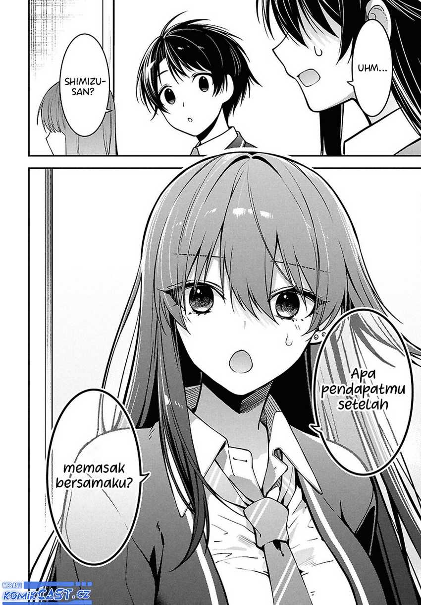 Tonari no Seki no Yankee Shimizu-san ga Kami o Kuroku Sometekita Chapter 2 Gambar 31