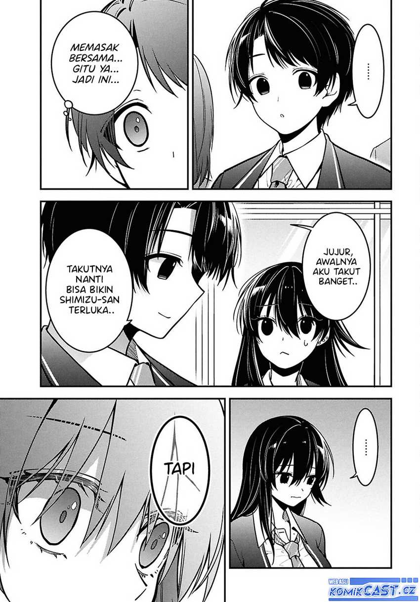 Tonari no Seki no Yankee Shimizu-san ga Kami o Kuroku Sometekita Chapter 2 Gambar 32