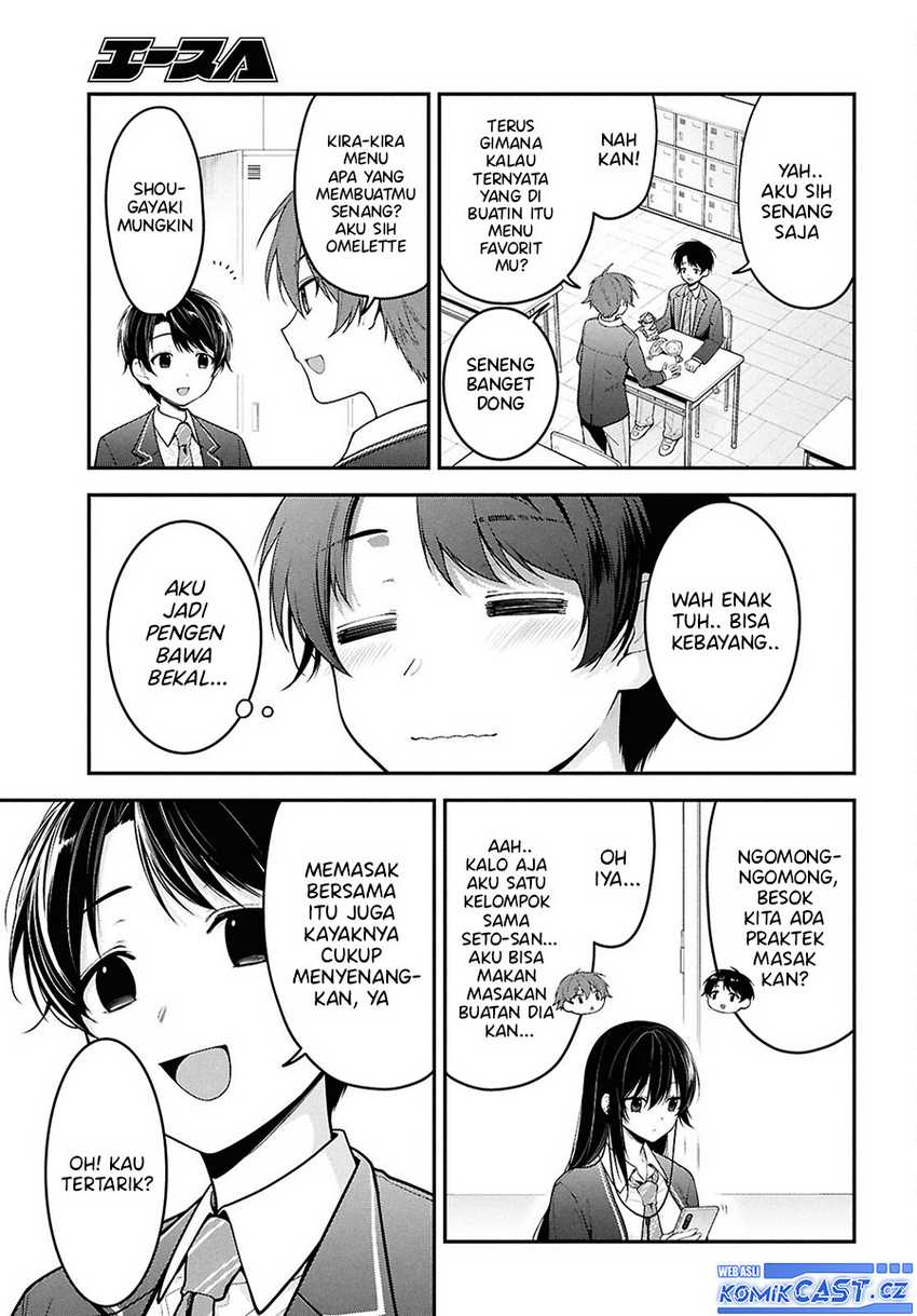 Tonari no Seki no Yankee Shimizu-san ga Kami o Kuroku Sometekita Chapter 2 Gambar 4