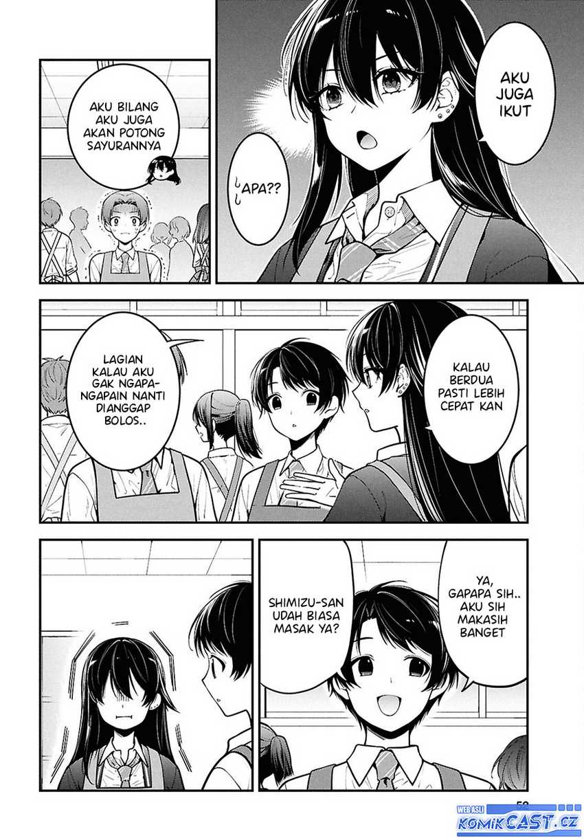 Tonari no Seki no Yankee Shimizu-san ga Kami o Kuroku Sometekita Chapter 2 Gambar 9