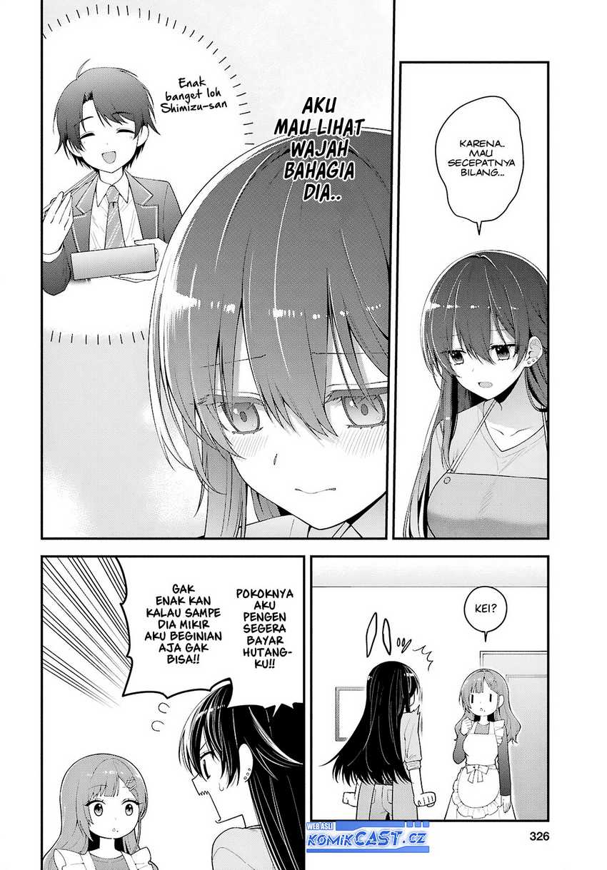 Tonari no Seki no Yankee Shimizu-san ga Kami o Kuroku Sometekita Chapter 3 Gambar 13