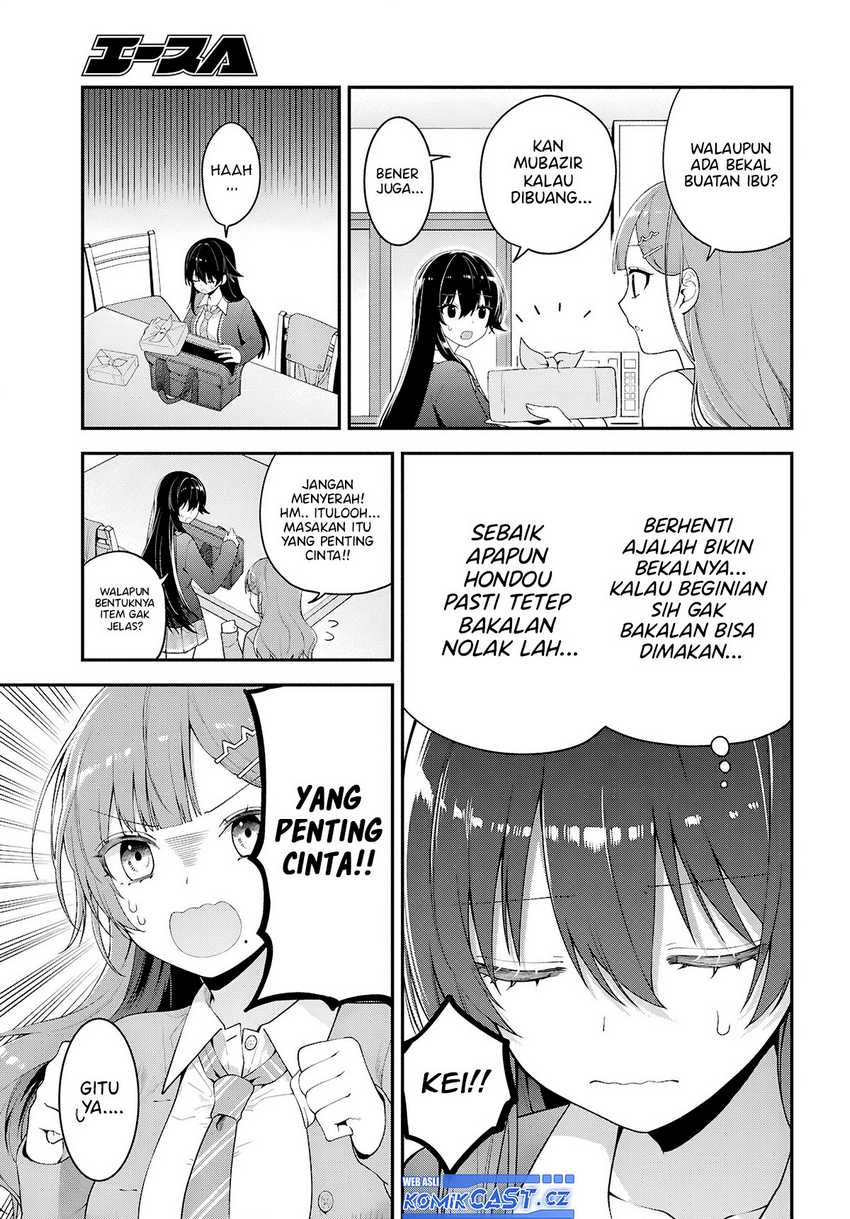 Tonari no Seki no Yankee Shimizu-san ga Kami o Kuroku Sometekita Chapter 3 Gambar 16