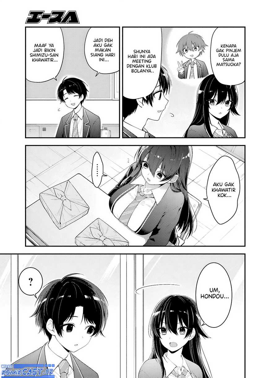 Tonari no Seki no Yankee Shimizu-san ga Kami o Kuroku Sometekita Chapter 3 Gambar 18