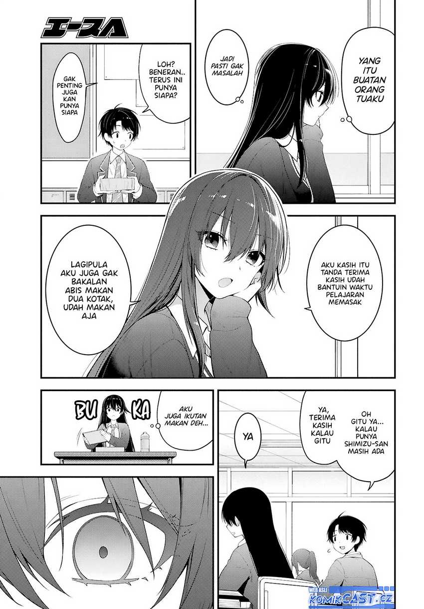 Tonari no Seki no Yankee Shimizu-san ga Kami o Kuroku Sometekita Chapter 3 Gambar 20