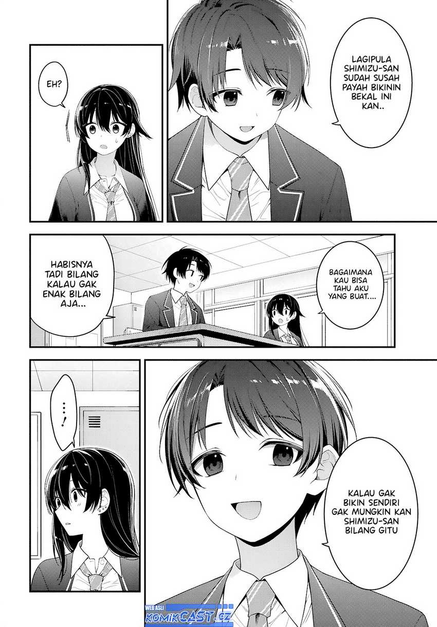 Tonari no Seki no Yankee Shimizu-san ga Kami o Kuroku Sometekita Chapter 3 Gambar 25