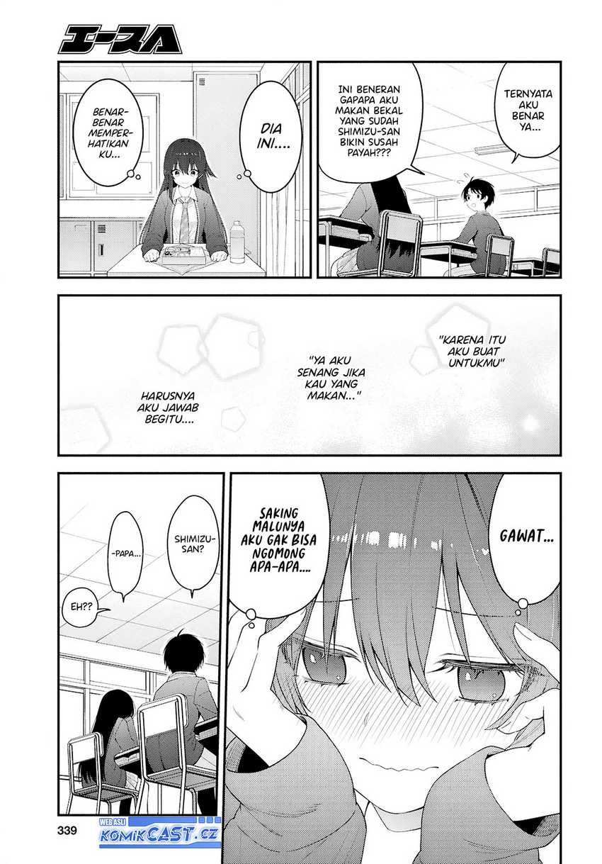 Tonari no Seki no Yankee Shimizu-san ga Kami o Kuroku Sometekita Chapter 3 Gambar 26