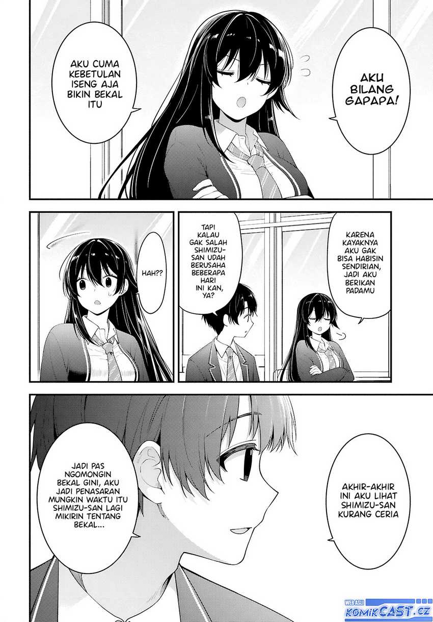 Tonari no Seki no Yankee Shimizu-san ga Kami o Kuroku Sometekita Chapter 3 Gambar 27