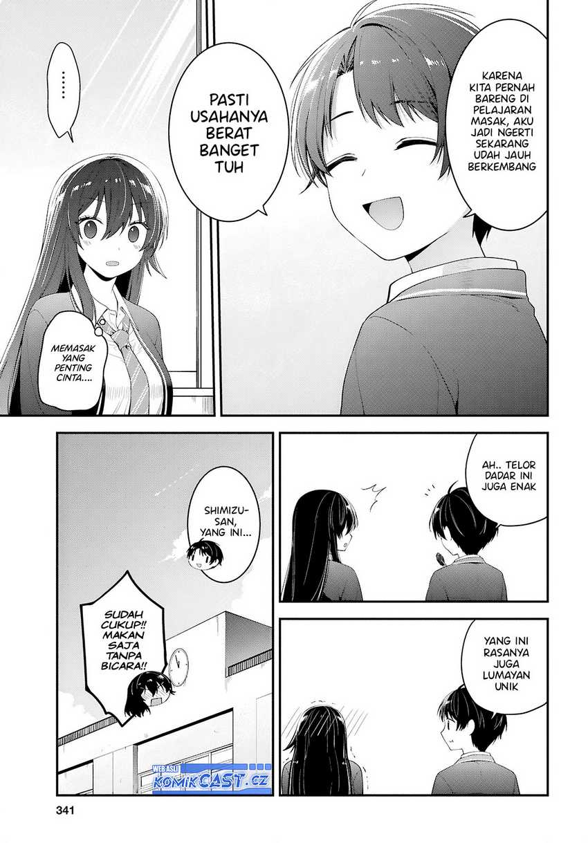 Tonari no Seki no Yankee Shimizu-san ga Kami o Kuroku Sometekita Chapter 3 Gambar 28