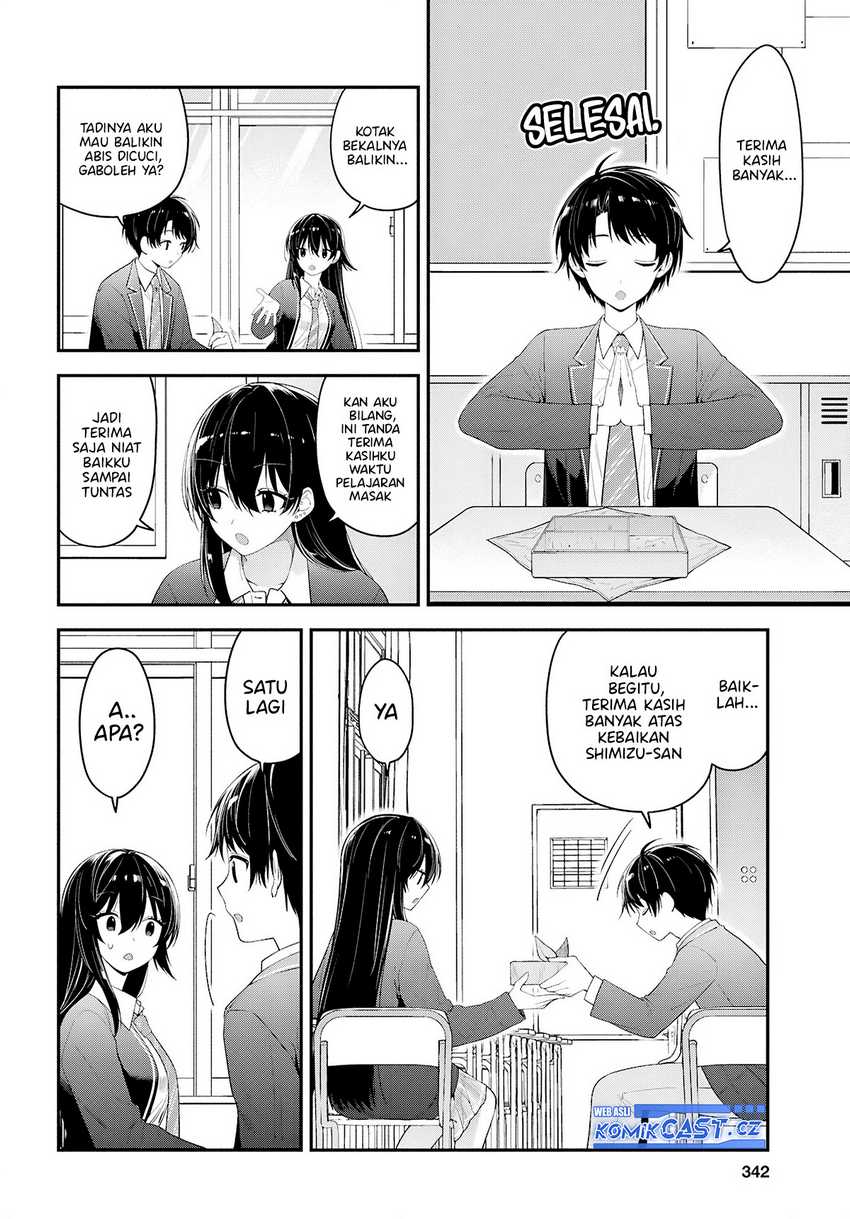 Tonari no Seki no Yankee Shimizu-san ga Kami o Kuroku Sometekita Chapter 3 Gambar 29