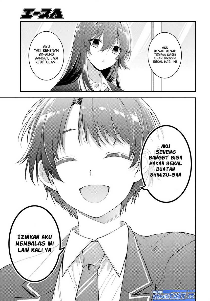 Tonari no Seki no Yankee Shimizu-san ga Kami o Kuroku Sometekita Chapter 3 Gambar 30