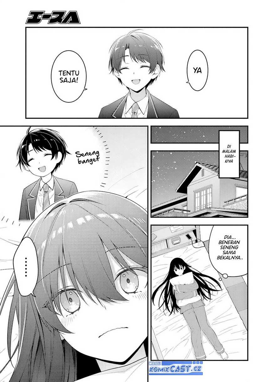 Tonari no Seki no Yankee Shimizu-san ga Kami o Kuroku Sometekita Chapter 3 Gambar 33