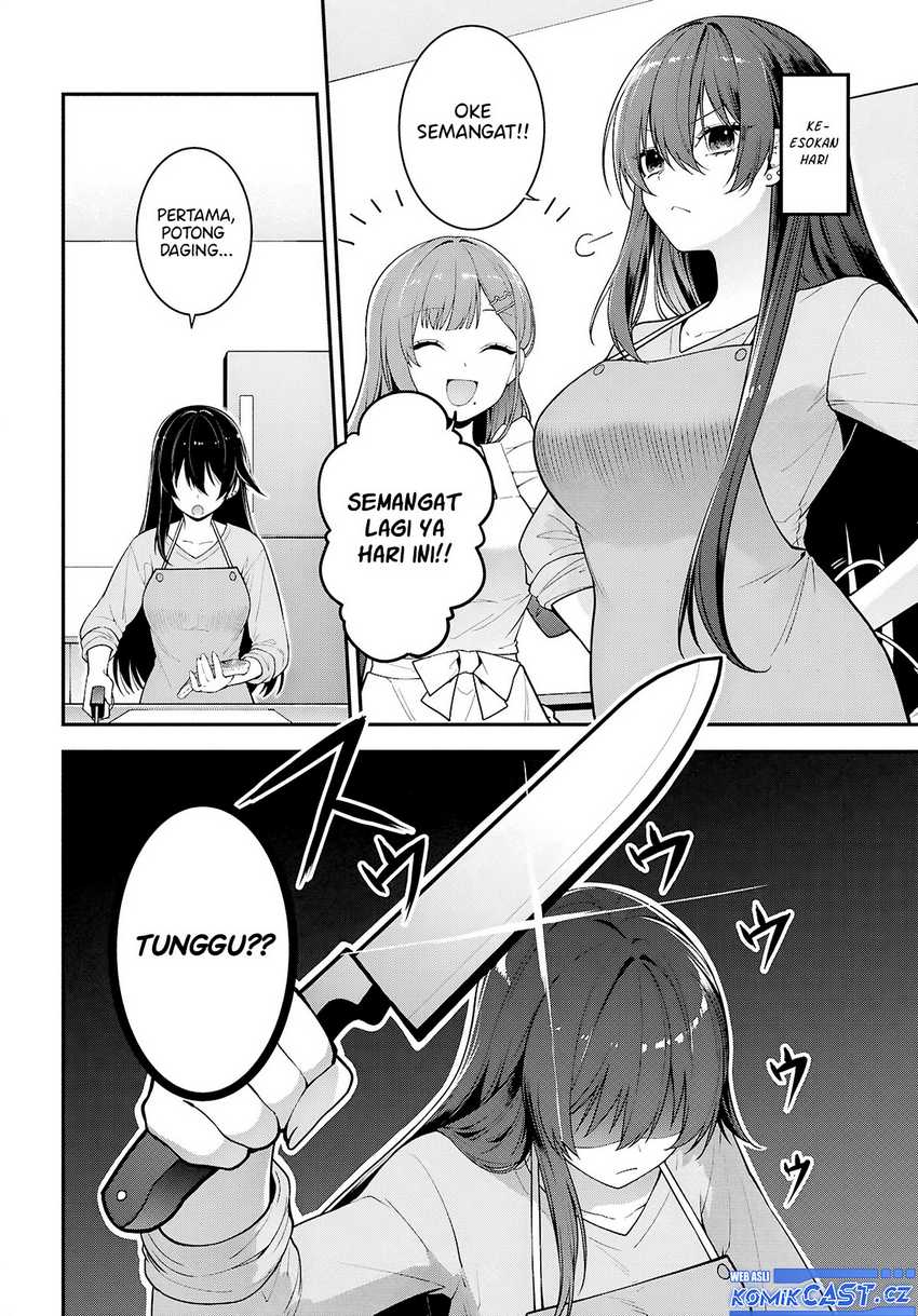 Tonari no Seki no Yankee Shimizu-san ga Kami o Kuroku Sometekita Chapter 3 Gambar 9
