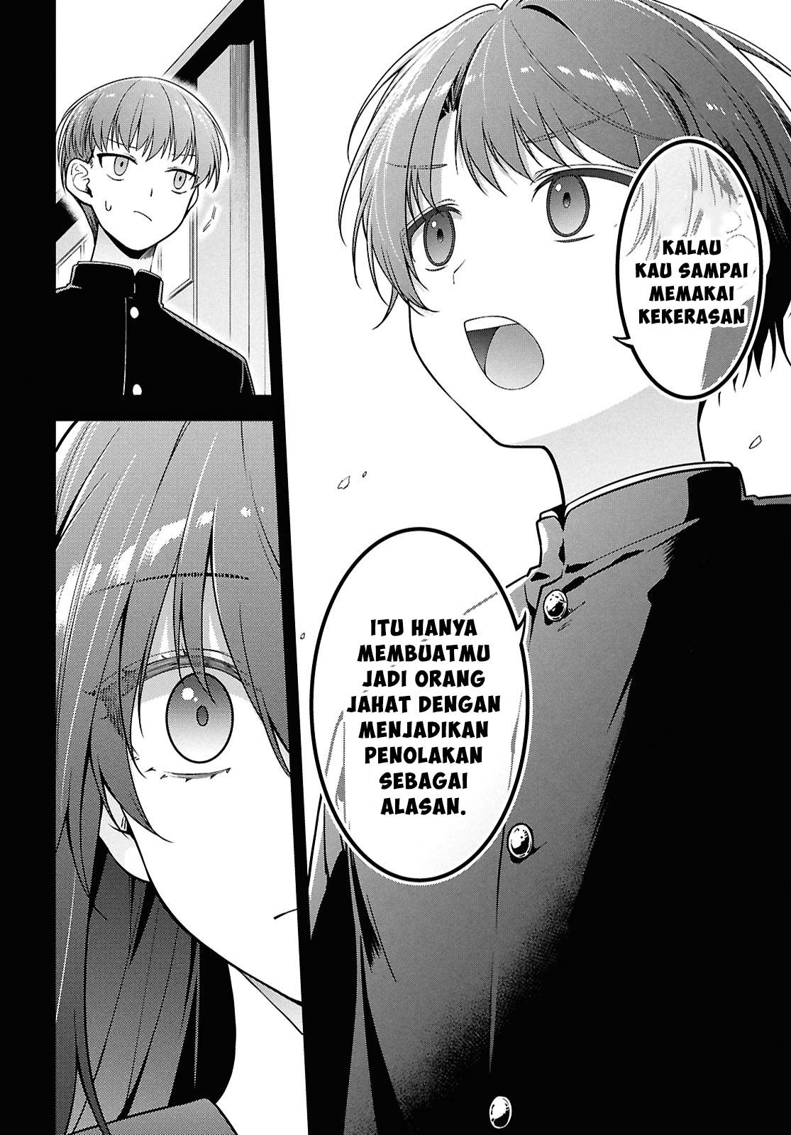 Tonari no Seki no Yankee Shimizu-san ga Kami o Kuroku Sometekita Chapter 4 Gambar 15