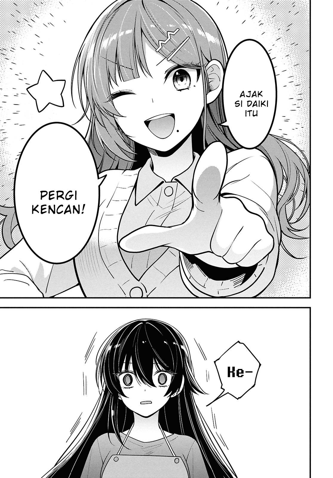 Tonari no Seki no Yankee Shimizu-san ga Kami o Kuroku Sometekita Chapter 4 Gambar 29