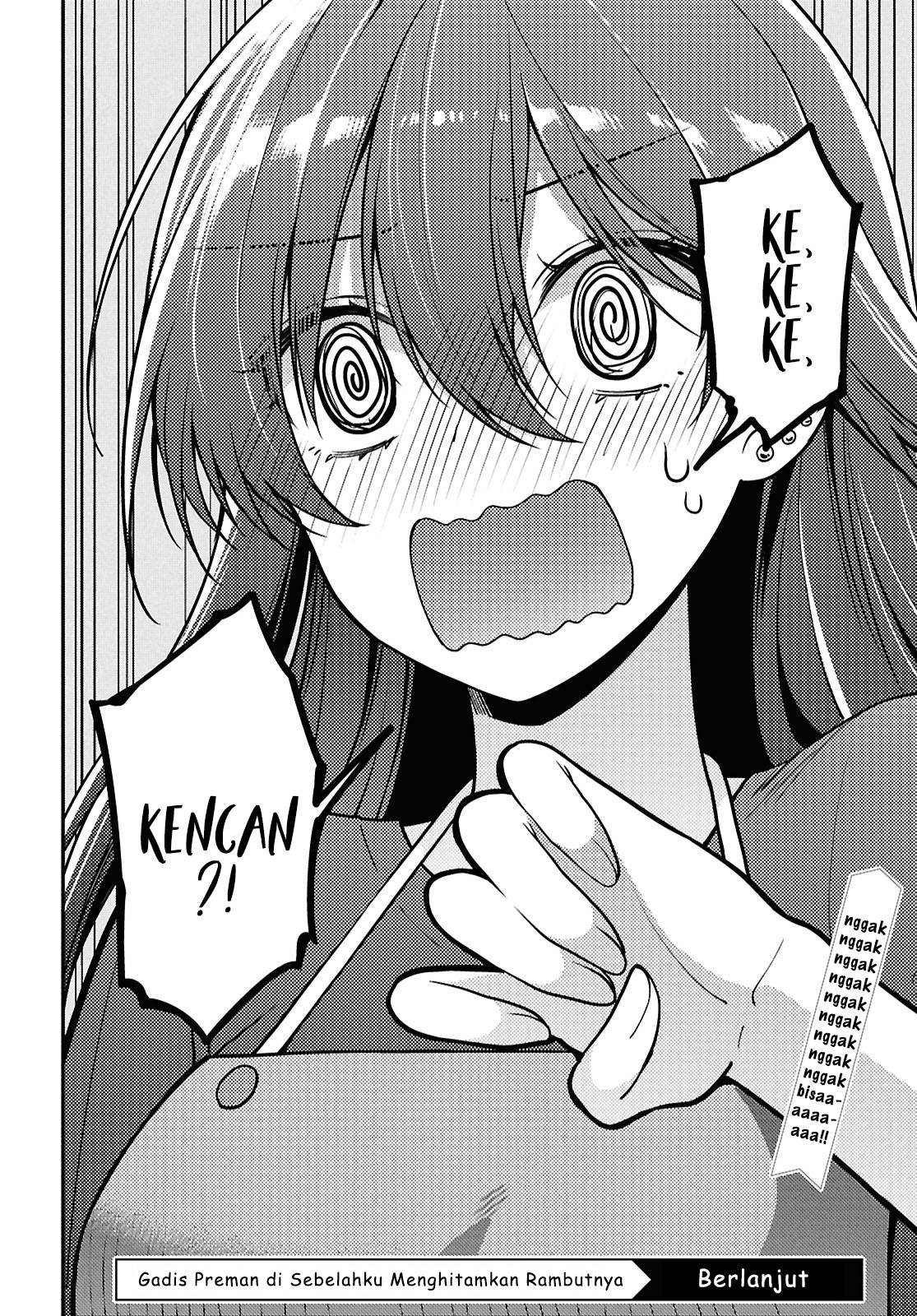 Tonari no Seki no Yankee Shimizu-san ga Kami o Kuroku Sometekita Chapter 4 Gambar 30