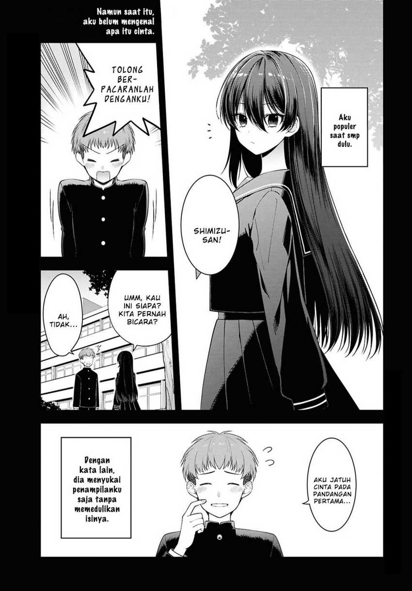 Baca Komik Tonari no Seki no Yankee Shimizu-san ga Kami o Kuroku Sometekita Chapter 5 Gambar 1