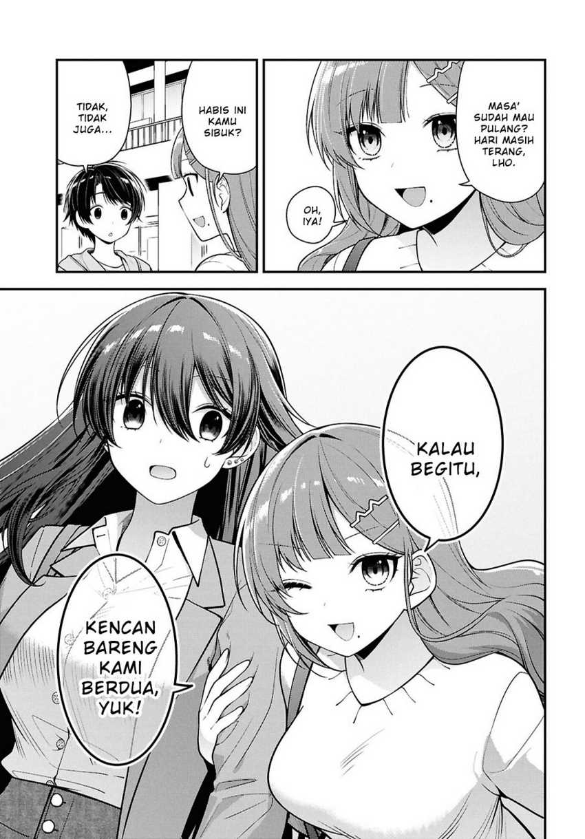 Tonari no Seki no Yankee Shimizu-san ga Kami o Kuroku Sometekita Chapter 5 Gambar 13