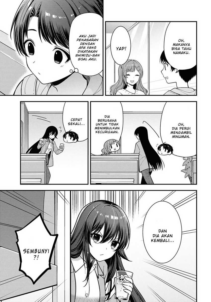 Tonari no Seki no Yankee Shimizu-san ga Kami o Kuroku Sometekita Chapter 5 Gambar 17