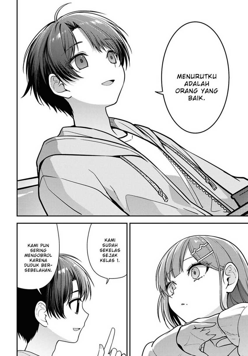 Tonari no Seki no Yankee Shimizu-san ga Kami o Kuroku Sometekita Chapter 5 Gambar 22