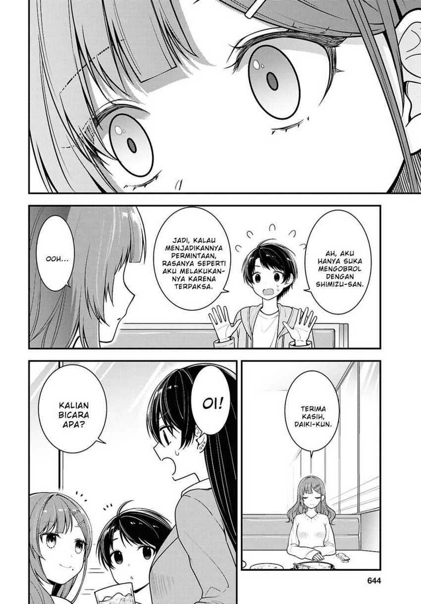 Tonari no Seki no Yankee Shimizu-san ga Kami o Kuroku Sometekita Chapter 5 Gambar 27